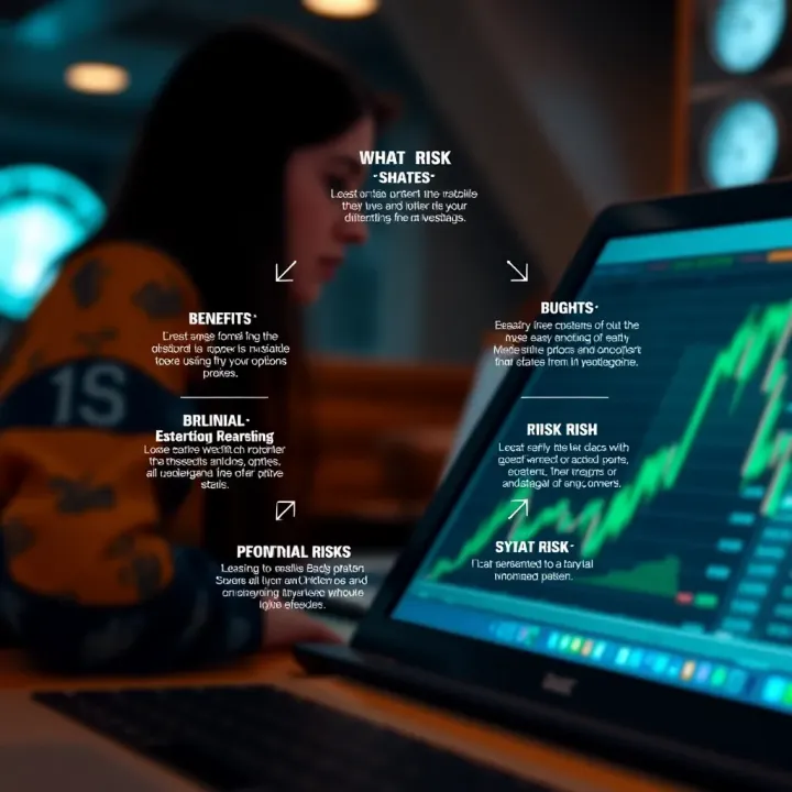 Diagram illustrating benefits and potential risks associated with free binary options signals