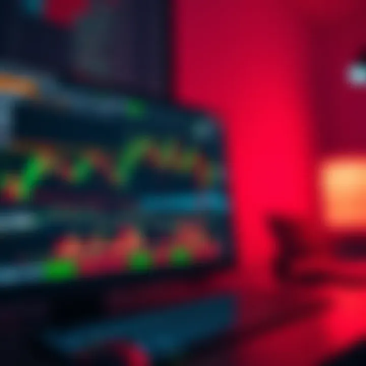 Secure and intuitive forex trading platform interface showing candlestick charts and trading options