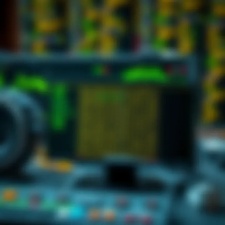 Visual representation of software tools used for reading and editing binary data