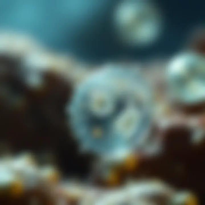 Illustration depicting environmental factors affecting bacterial growth