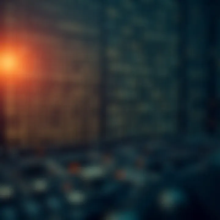 Minimalistic design of a simplified binary code sequence illustrating focus and resilience