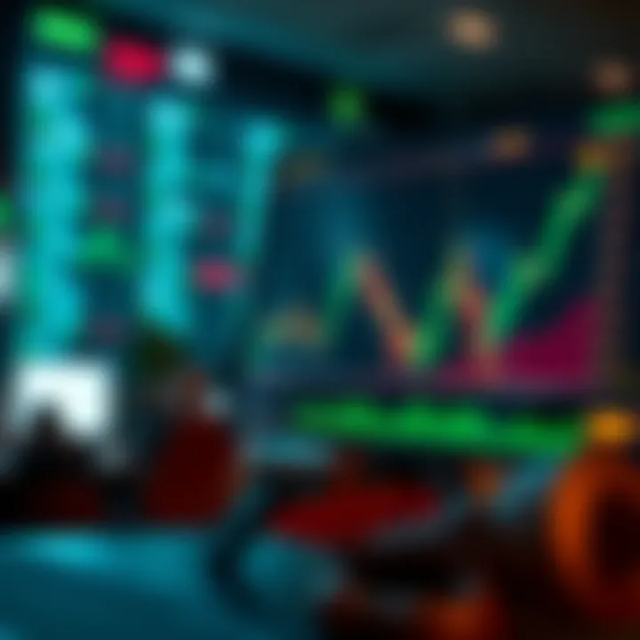 Conceptual graphic illustrating risk and regulation aspects of financial trading platforms in Nigeria