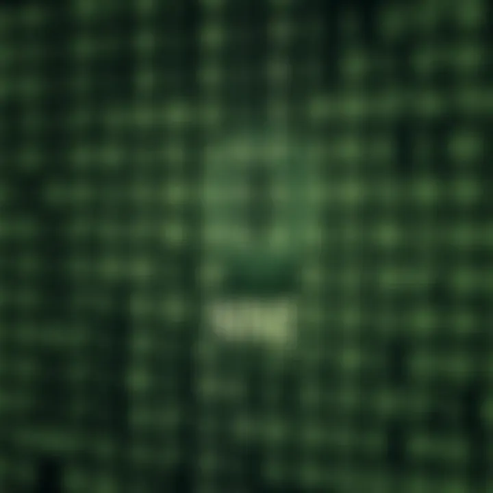 Diagram showing the binary digits representing the decimal number nine