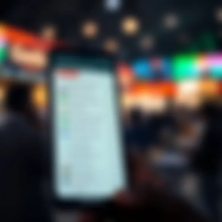 Mobile device displaying a list of top copy trading platforms popular among Nigerian users