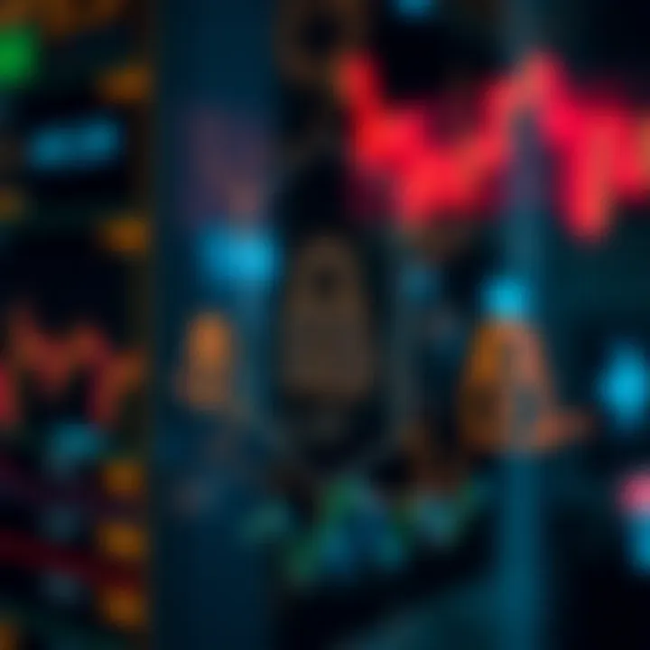 Secure login and encryption symbols representing safety features in cryptocurrency applications