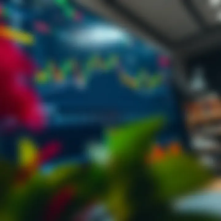 Dashboard of a forex trading platform showing charts and currency pairs for Nigerian traders