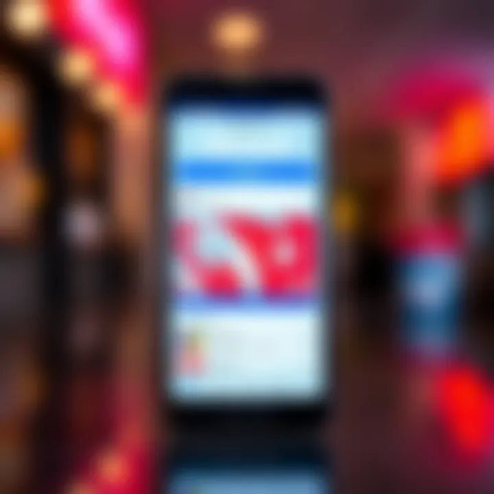 Smartphone displaying a secure gift card trading application interface