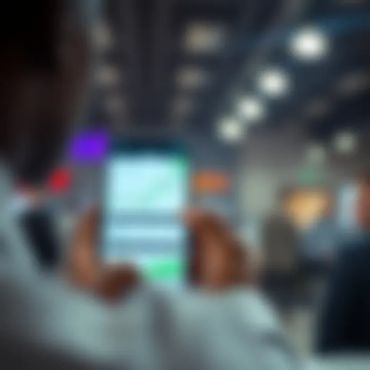 Secure access to a digital trading platform on a smartphone in Nigeria