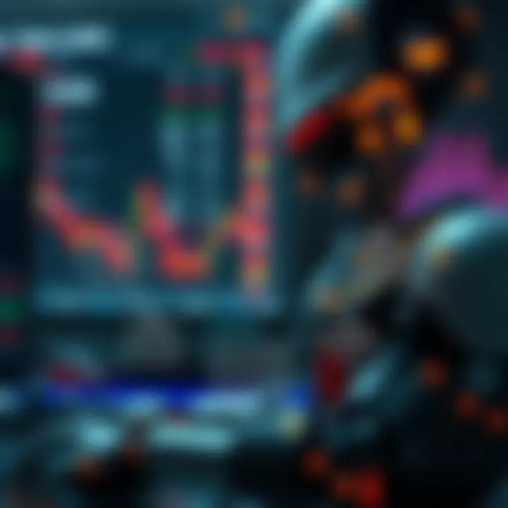 Diagram illustrating key features to consider when selecting a forex trading robot including performance, risk management, and compatibility