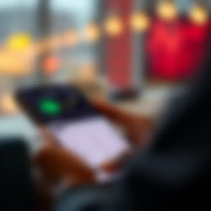 Mobile phone displaying a trading app dashboard with charts and options for new Nigerian traders