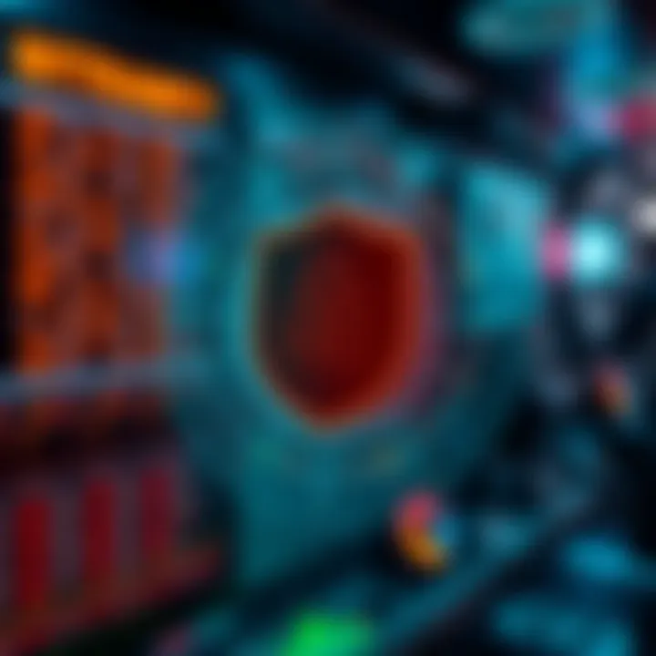 Graphical representation of cybersecurity protection measures using binary analyzers