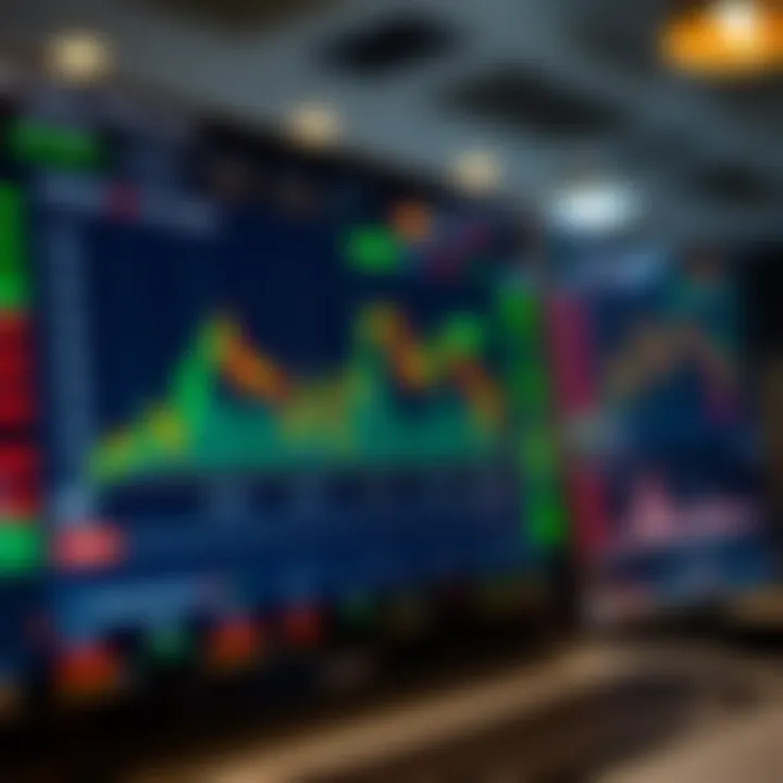 Interface of a Nigerian cryptocurrency trading platform showing market charts and trading options