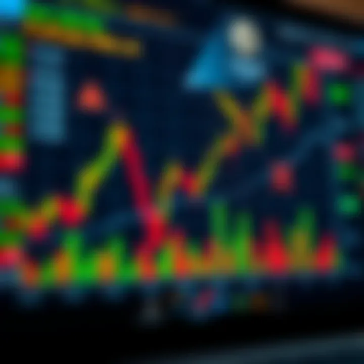 Graph illustrating risk management concepts with financial data and Nigerian market symbols