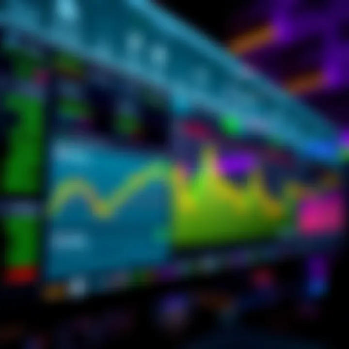 Interface displaying cryptocurrency trading platforms and various trading options