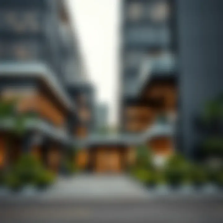 Modern office building housing forex trading companies in Port Harcourt