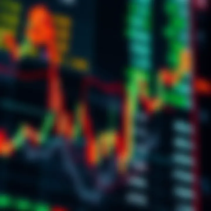 Chart displaying forex currency pair fluctuations with Nigerian naira symbol