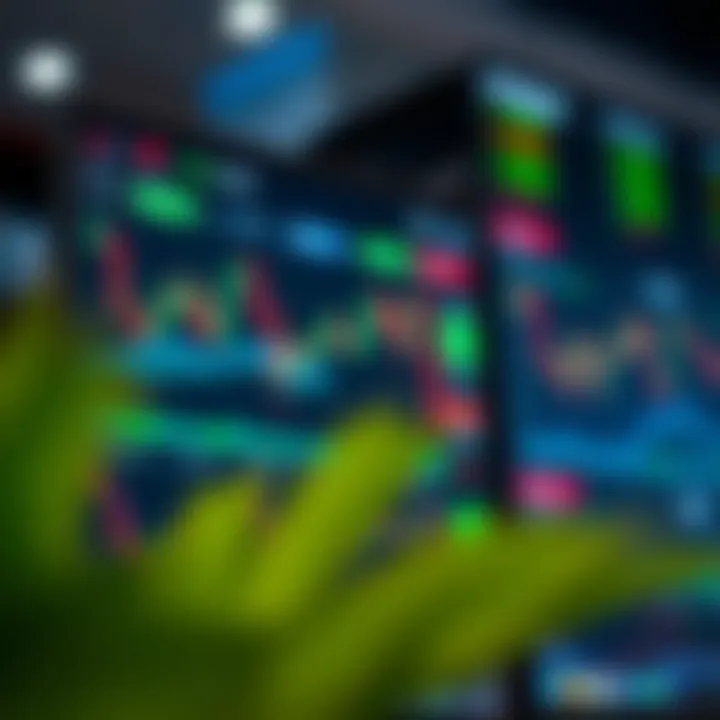 Digital Forex Trading Platforms and Payment Methods in Nigeria Illustration of a digital forex trading platform interface showing charts and Nigerian payment options