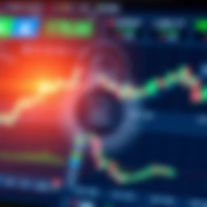 Secure digital lock symbol overlaid on a forex trading dashboard emphasizing platform safety and regulation
