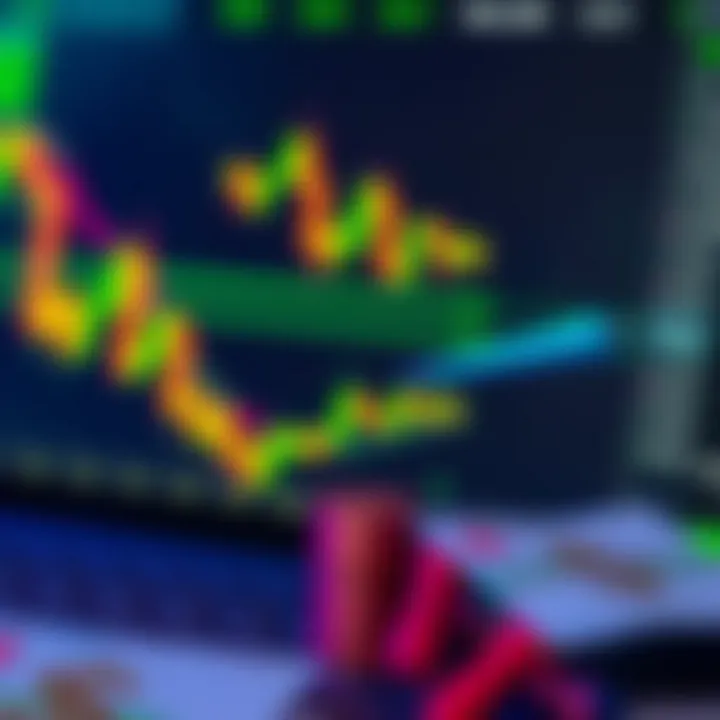 Illustration of currency charts and trading strategies with Nigerian naira symbols