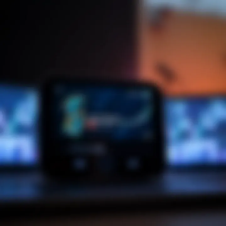 Digital music player displaying Janice Binary song on screen