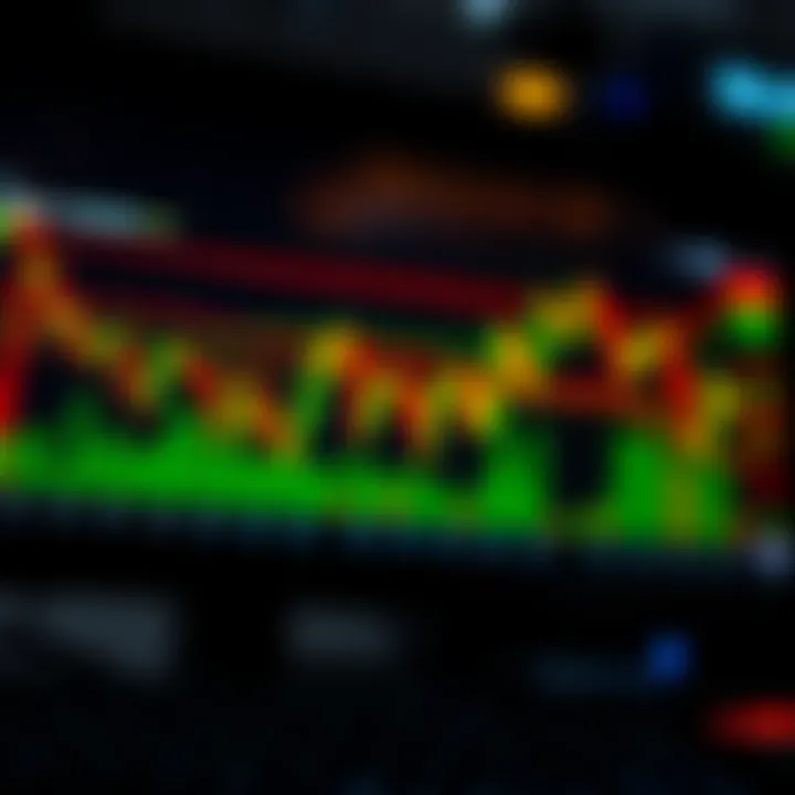 Market Insights and Trading Strategies Visualization Graphic showing charts and binary options symbolizing market insights and strategies