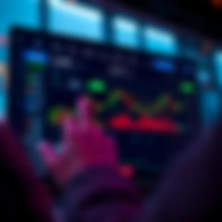 Dashboard view of the ABR trading app showing key metrics and trading options