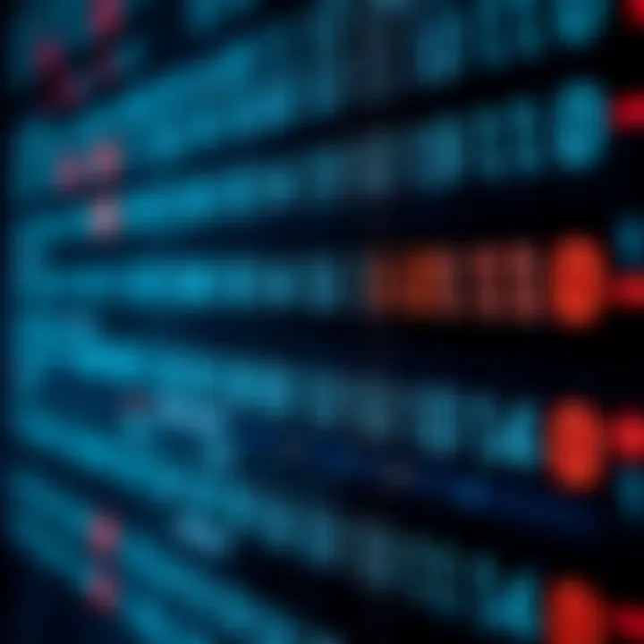 Visualization of binary addition in computer systems showing binary digits and carry operations