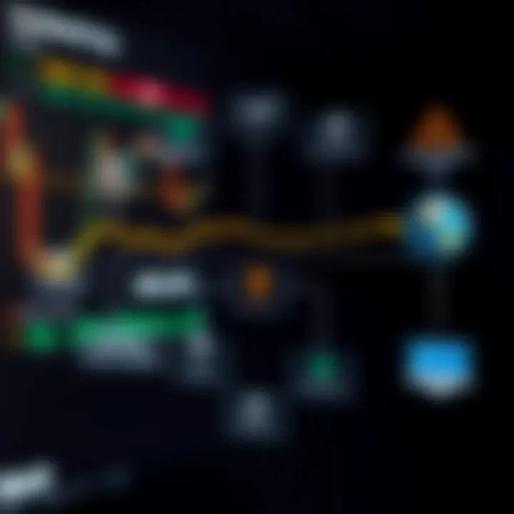 Diagram illustrating the operational flow of a binary trading bot interacting with market data and executing trades