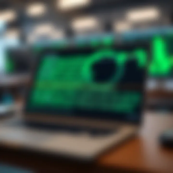 Diagram illustrating the conversion of binary code into readable text using a translator tool