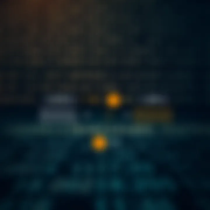 Diagram illustrating the division of binary numbers with highlighted remainders and quotients