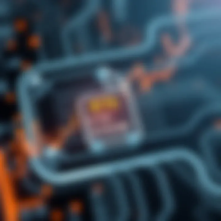 Diagram illustrating the internal structure of a binary file showing data blocks and metadata