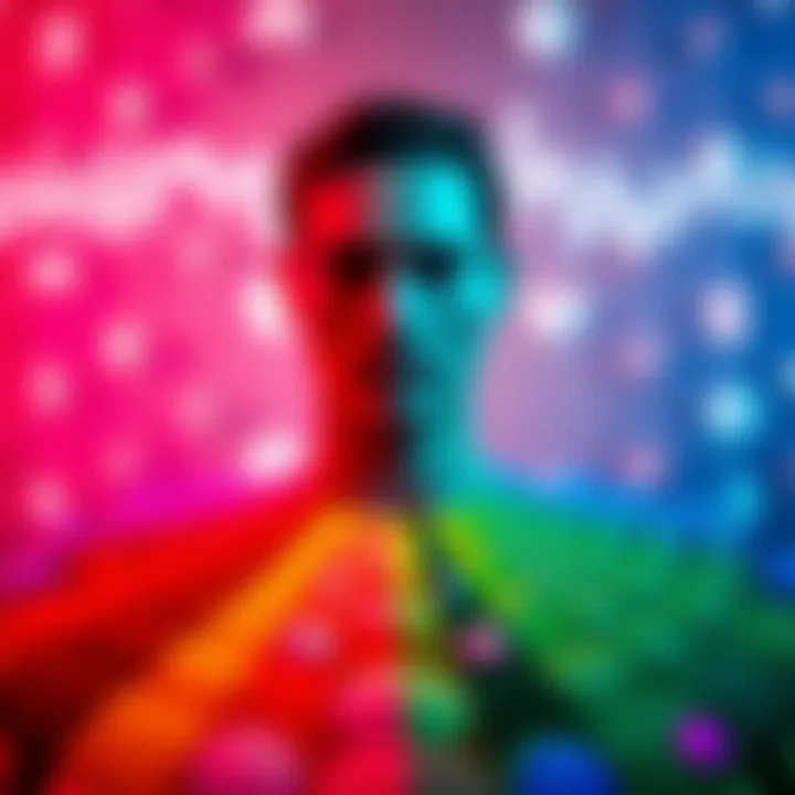 Visual representation of a colorful spectrum symbolizing diverse gender identities beyond binary classification