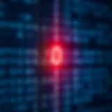 Diagram illustrating the binary number system with digits zero and one