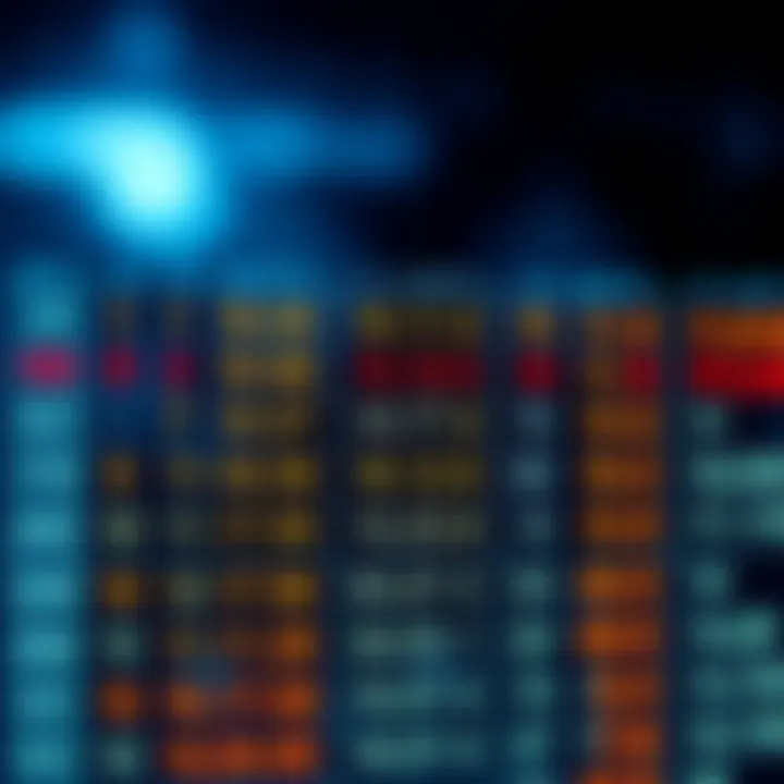 Chart displaying binary digits aligned with decimal values in a clear tabular format