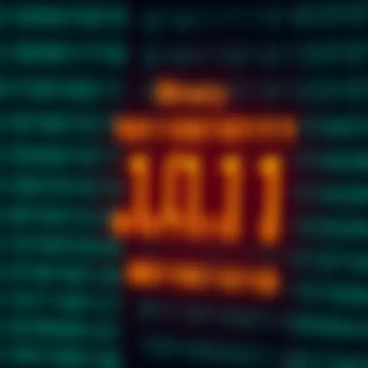 Diagram illustrating the structure of a binary number with individual bits labeled