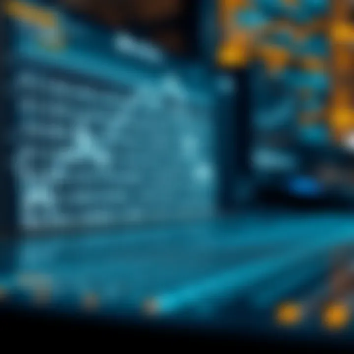 Visual representation of binary operations applied in computer science and algebra contexts