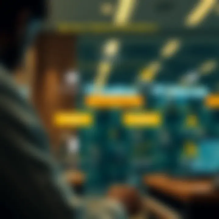 Diagram illustrating the relationship between binary options brokers and Nigerian traders using digital trading platforms