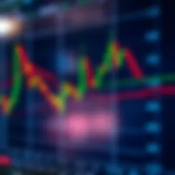 Forex trading chart showing candlestick patterns and price movements in Nigerian Naira