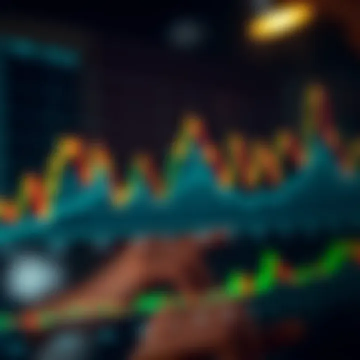 Line chart illustrating forex market trends with key indicators and currency pairs for Nigerian traders