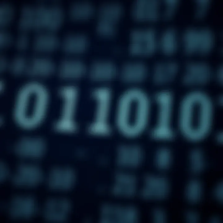 Illustration demonstrating borrowing technique during binary subtraction with binary digits
