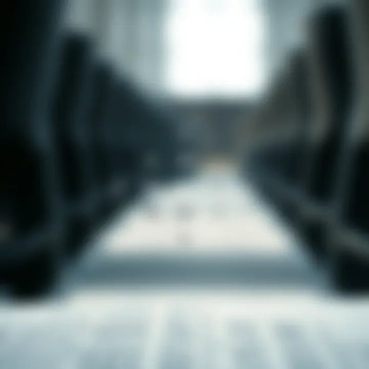 Diagram illustrating how binary search splits a sorted list to find a target value