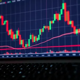 Common Bearish Candlestick Patterns to Watch in Nigerian Markets Illustration of bearish candlestick formations against a stock chart background