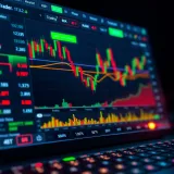 User interface of a cryptocurrency trading platform showing market charts and trading options