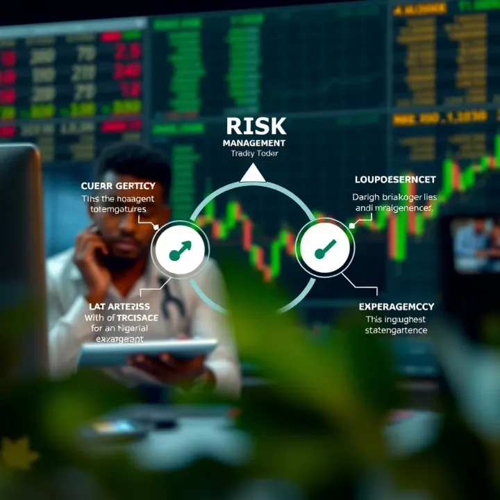 Graphical representation of risk management tools and strategies for trading in the Nigerian forex market