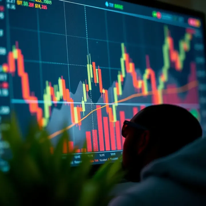 Graph depicting forex trading strategies and market analysis tools tailored for Nigerian traders