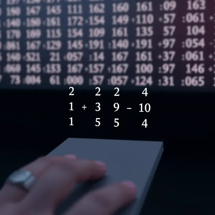 Visual representation of binary addition showing the carry-over concept