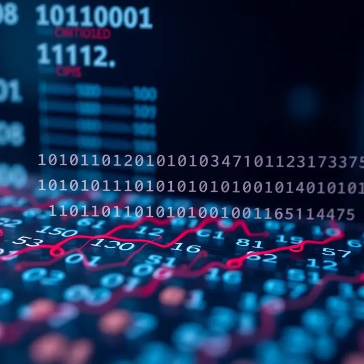 Data Representation and Arithmetic Using Binary Digits Diagram illustrating how binary digits represent data and perform basic arithmetic operations