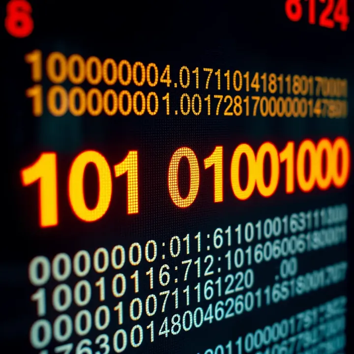 Basics of Binary Number System and Place Values Illustration of binary number system highlighting bits and place values