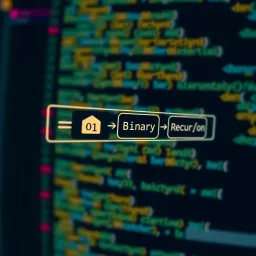 Binary Recursion Flowchart Demonstrating Dual Function Calls Diagram illustrating binary recursion flow with a function calling itself twice