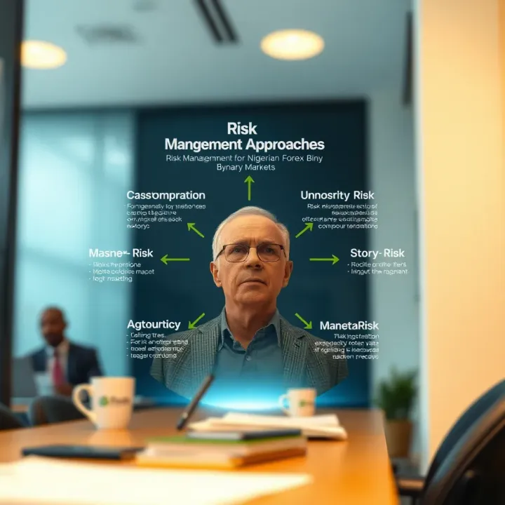Diagram explaining risk management strategies in Nigerian forex binary markets